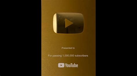How To Create Golden Play Button A Vlogs Youtube