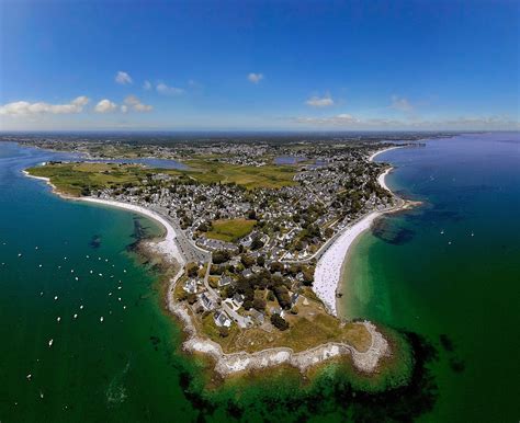Carnac France Brittany Coastline Water Outdoor Tourism Travel