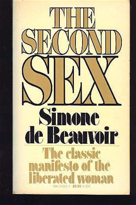 Le Deuxième Sexe The Second Sex 1949 By Simone De Beauvoir