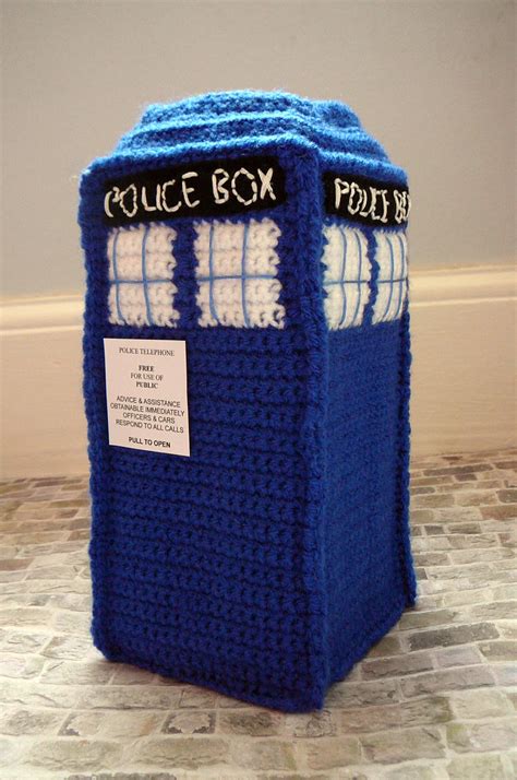 Joyfully Geeky Crochet Creating A Tardis