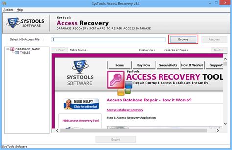 Accdb Viewer Tool Open Access Database Files 2016 13 10 07 03