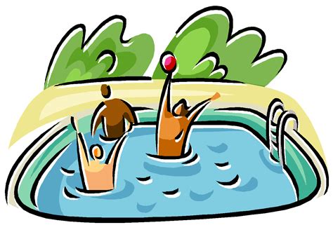 Swimming In A Pool Clipart Clipart Best