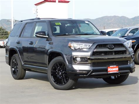 New 2019 Toyota 4runner Limited Nightshade Sport Utility In Mission