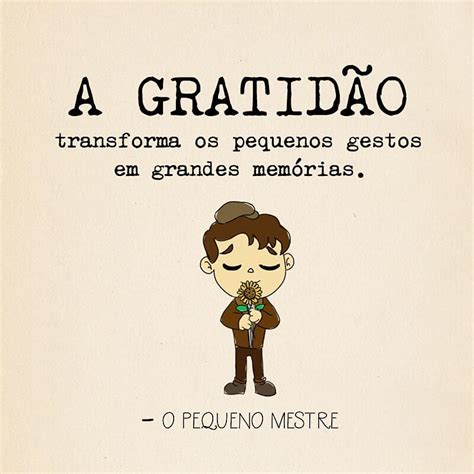 Pequena História Sobre Gratidão