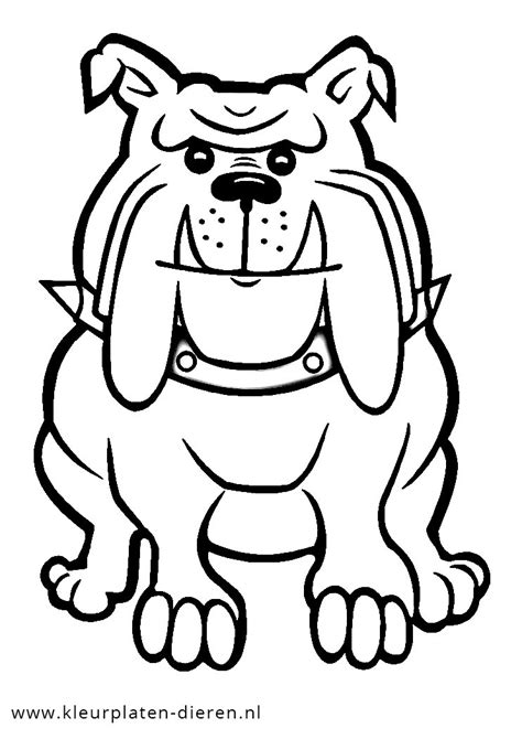 Reclameland drukt uw kleurplaten voor de laagste prijzen. Kleurplaat bulldog - Kleurplaten DierenKleurplaten Dieren