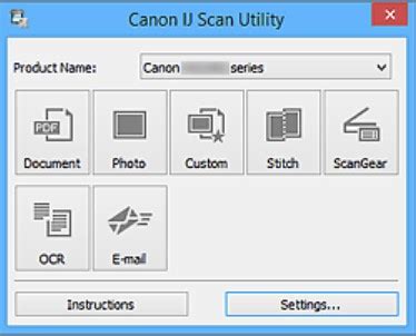 Download ij scan utility canon mp237 free. Canon Utilities Scanner / Canon u scan utility windows 10 ...