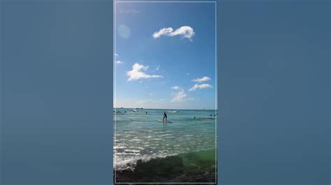 Waikiki Beach 🌈 Kuhio Beach Park ⛱️ Yoga Floats ⛱️ Surfing Honolulu Oahu 🌴 Hawaii John