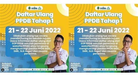 Terbaru Ini Kuota And Jadwal Ppdb Jabar 2022 Tahap 2 Smasmk Masih