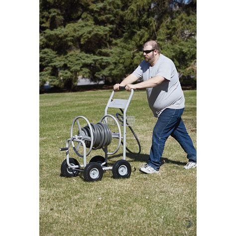Strongway Garden Hose Reel Cart — Holds 58in X 400ft Hose Northern