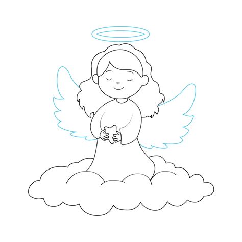How To Draw An Angel Step By Step