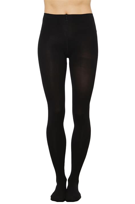 Akira Opaque Tights In Black Lyst