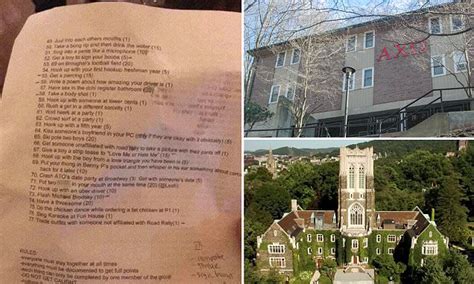 sexual tasks sorority girls were forced to do on scavenger hunt daily mail online