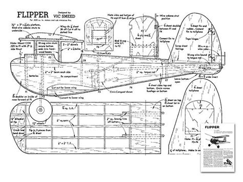 Flipper Oz1314 By Vic Smeed From Rcme 1965 Plan Thumbnail Rc Planes