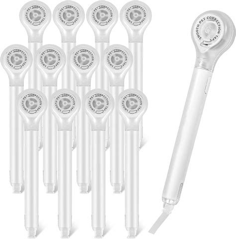 Besarme 12 Pack White Out Correction Tape Pen White Out