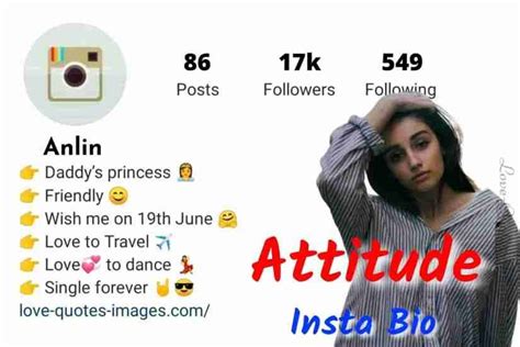 Attitude And Stylish Instagram Bio For Girls