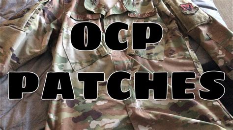 Air Force Ocp Uniform Things You Should Know Operation Military Kids