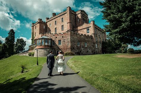 Real Weddings Dalhousie Castle