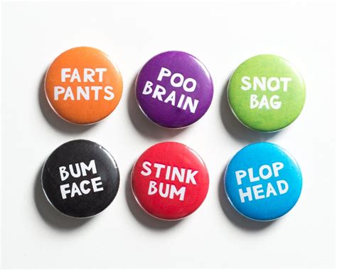 funny buttons and stuff funny rude words button badges set pin back badges flairs
