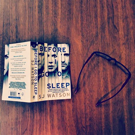 Before I Go To Sleep By Sj Watson Great Book And Soo Flickr