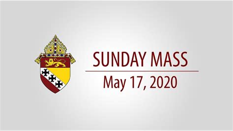 Sunday Mass May 17 2020 Youtube