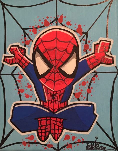 Spiderman Canvas Painting Spiderman Canvas Painting Spiderman