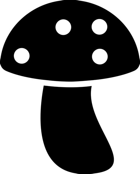 Mushroom With Spots Svg Png Icon Free Download (#40131