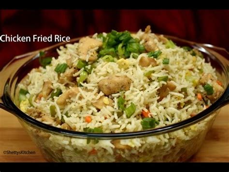 In india some popular non veg restaurants attract the customers by displaying this mouthwatering red colored crispy whole fried chicken or whole tandoori chicken by lunch and dinner time. Indian Chicken Fried Rice - Restaurant Style : Cook like Priya: Chinese Chicken Fried Rice ...