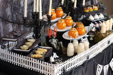 Haunted Mansion Graveyard Halloween Party Plus Free Printables The