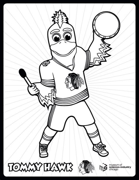 Chicago Blackhawks Coloring Pages Of Outlines Coloring Pages