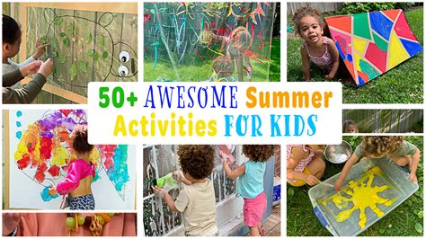 50 Summer Activities For Kids Happy Toddler Playtime