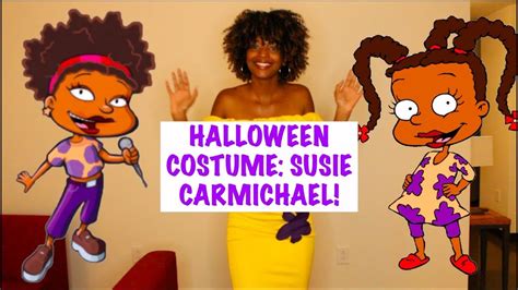 Rugrats Diy Halloween Costume Susie Carmichael Youtube
