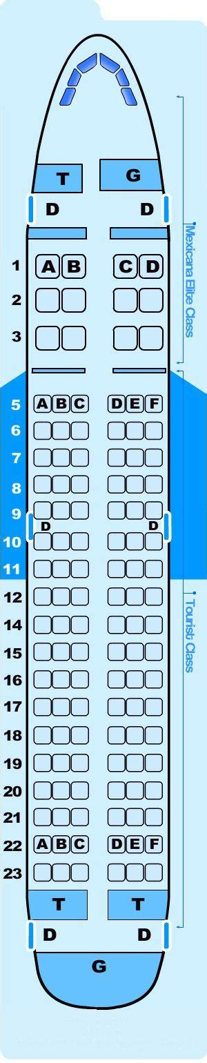 Seat Map Airbus A319 100