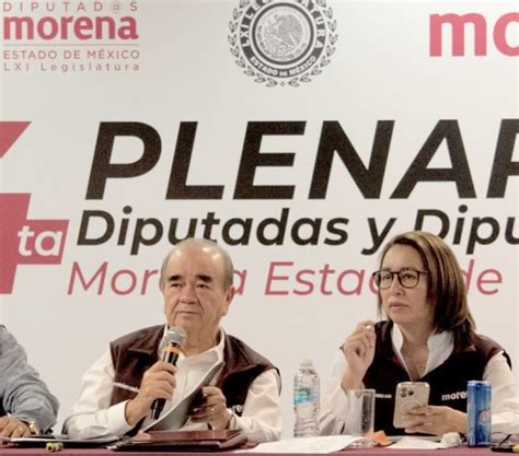 Impulsará Morena Más De 60 Iniciativas Para Respaldar Gobierno De Delfina Gómez El Garrote
