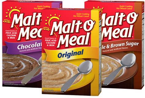 Malt-O-Meal hot breakfast cereal | Malt o meal, Hot cereal, Wheat cereal