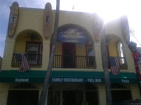 Teak Restaurant & Bar | Daytona Beach FL