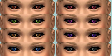 Mod The Sims Halloween Contact Lenses
