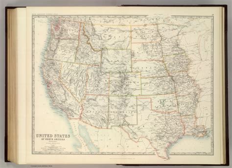Western United States David Rumsey Historical Map Collection