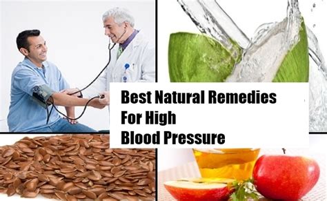 Natural Remedies Against High Blood Pressure
