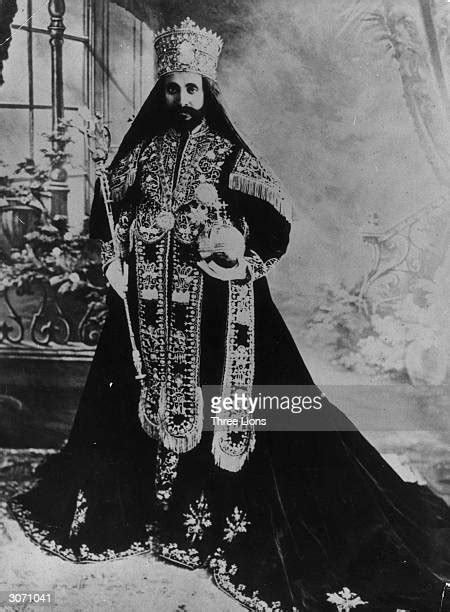 Emperor Haile Selassie Of Ethiopia Photos Et Images De Collection