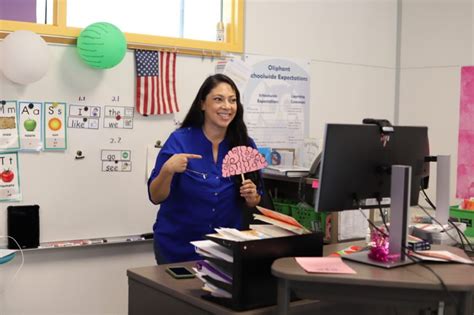 Talented Kindergarten Teacher Selected As January ‘one Class At A Time
