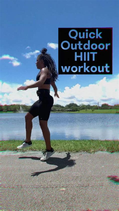 Outdoor Hiit Workout Bahamianista Video Hiit Workout Workout