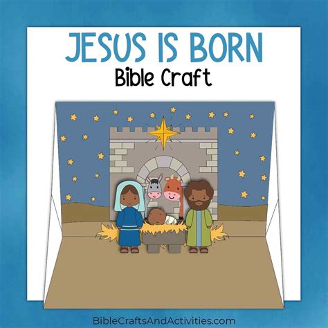 Jesus Is Born Craft Bible Crafts Shop