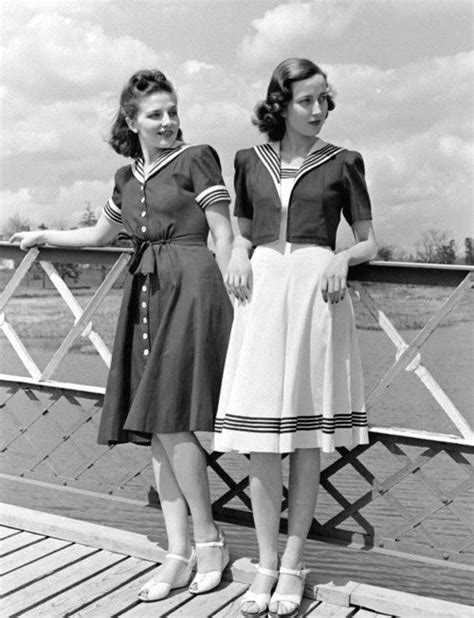 Vintage Sailor Clothes Nautical Theme Clothing 1920s 1950s