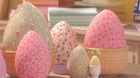 Easy Fabric Eggs Are Perfect For Easter Decorating And So Much More Diy
