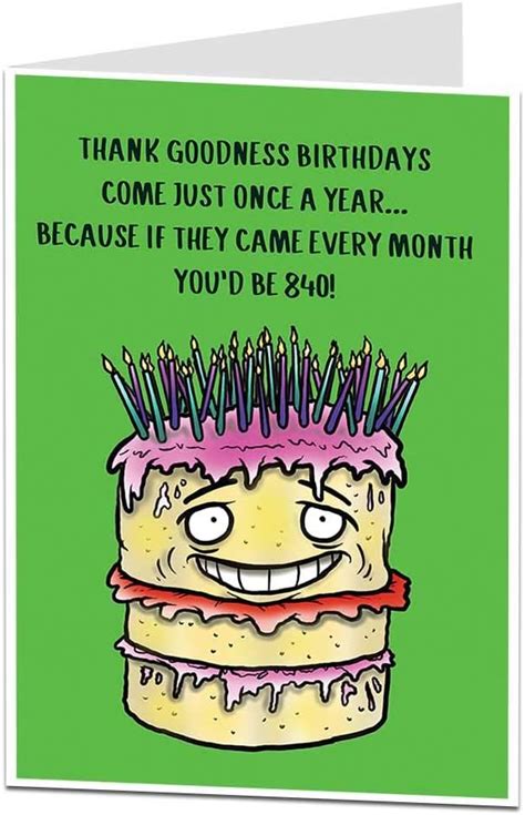 70th Birthday Card 70 Today Funny Age Related Joke For Men And Women Uk Office Products