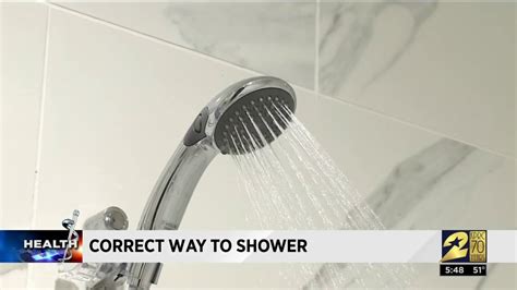 correct way to shower youtube
