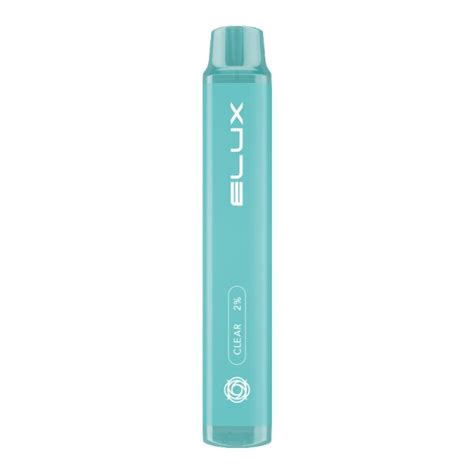 Elux Legend Mini Clear Disposable Device 600 Puffs Vape Puffs