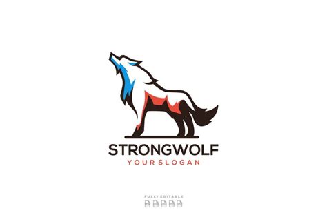 40 Awesome Wolf Logos That Convey Power And Intelligence Hipfonts