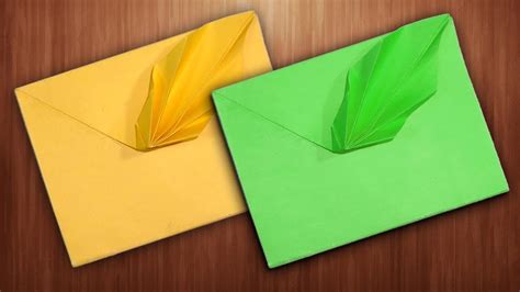 How To Make A Fancy Envelope Diy Paper Envelope Youtube