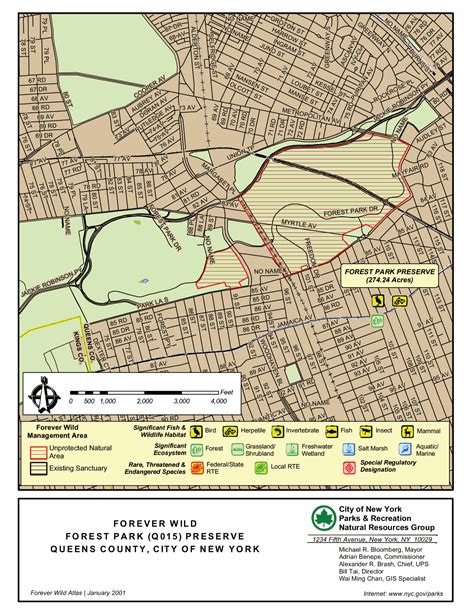 Forest Park Preserve Map 101 Forest Park Drive Queens Ny Mappery